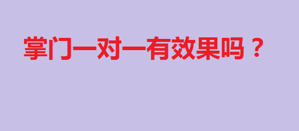 掌門(mén)一對一有效果嗎?掌門(mén)一對一的收費標準